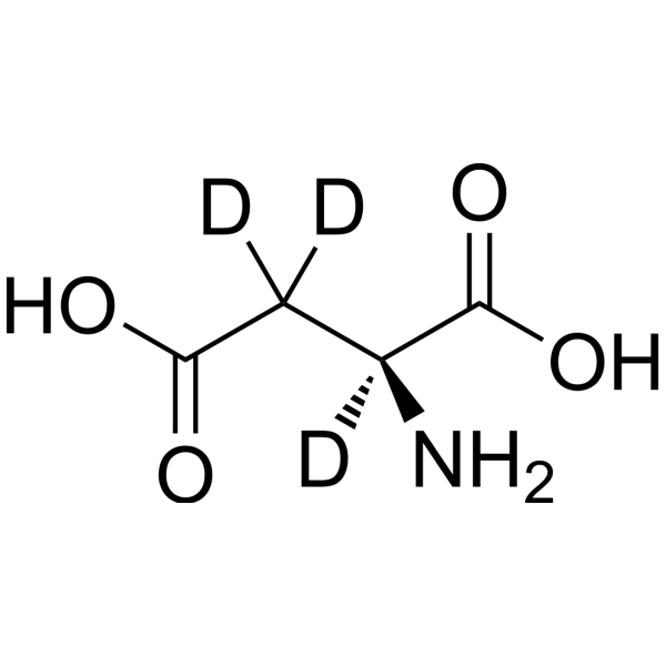 L-Aspartic acid-d3 (L-Aspartic acid-d3) 3842-25-9